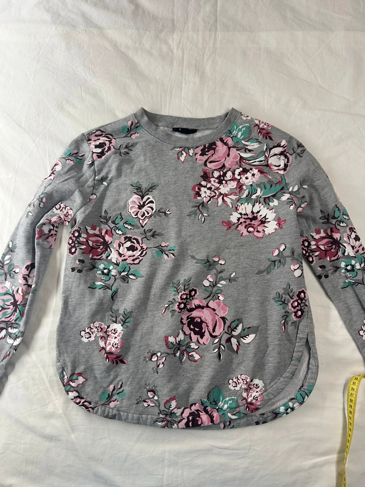 Pull gris à motifs vintage jennyfer
